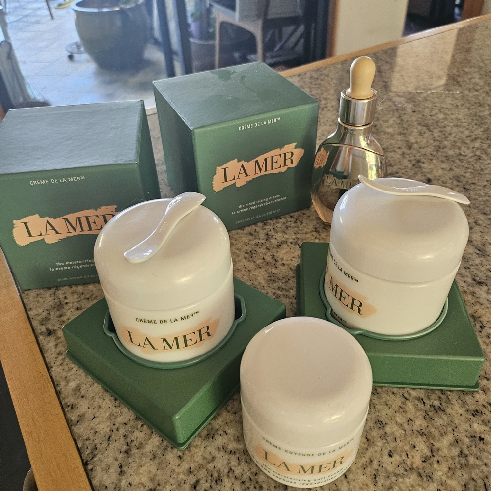 La Mer Skincare Empty Jars Set